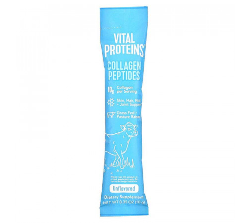 Пептиди колагену Vital Proteins Collagen Peptides  20 пакетиків по 10 г без смаку