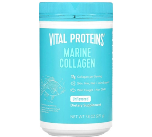 Морський колаген Vital Proteins  Marine Collagen 221 г без смаку