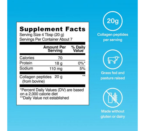 Пептиди колагену Vital Proteins Collagen Peptides 140 г без смаку