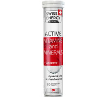 Витамины и минералы с ликопином Swiss Energy  ACTIVE Vitamins and Minerals + Lycopene CH 20 шипучих табл