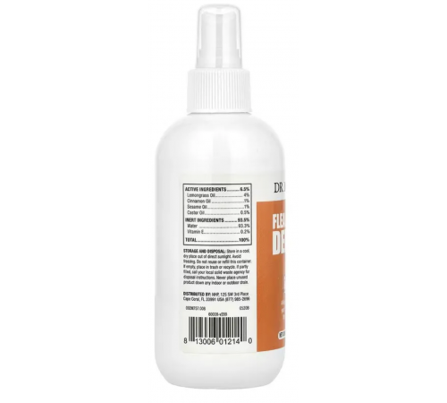 Спрей від блох та кліщів Dr. Mercola Flea and Tick Defense 237 мл.